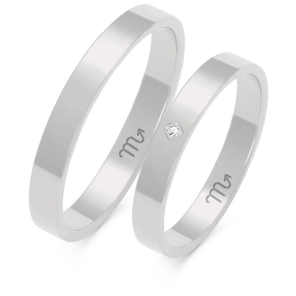 Klasyczne Obrączki Płaskie 3mm