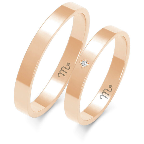 Klasyczne Obrączki Płaskie 3mm