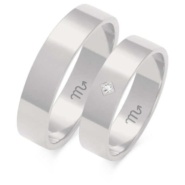 Klasyczne Obrączki Płaskie 5mm