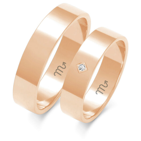 Klasyczne Obrączki Płaskie 5mm