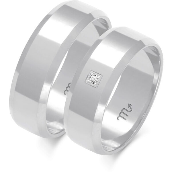 Klasyczne Obrączki z Fazą 6,5mm