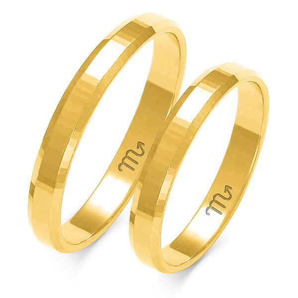 Obrączki Diamentowane 3mm