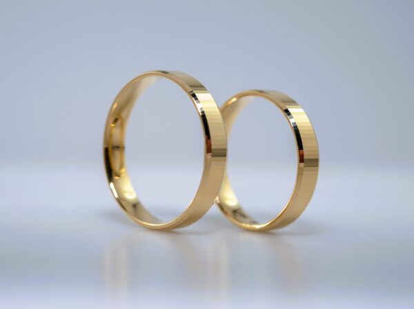 Obrączki Diamentowane 4mm