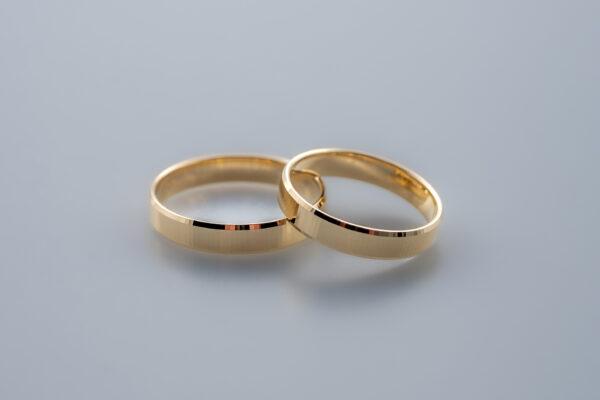 Obrączki Diamentowane 4mm