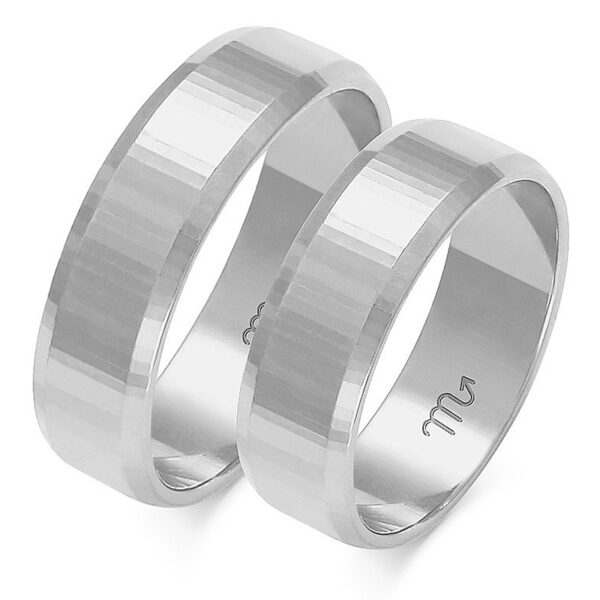 Obrączki Diamentowane 6mm