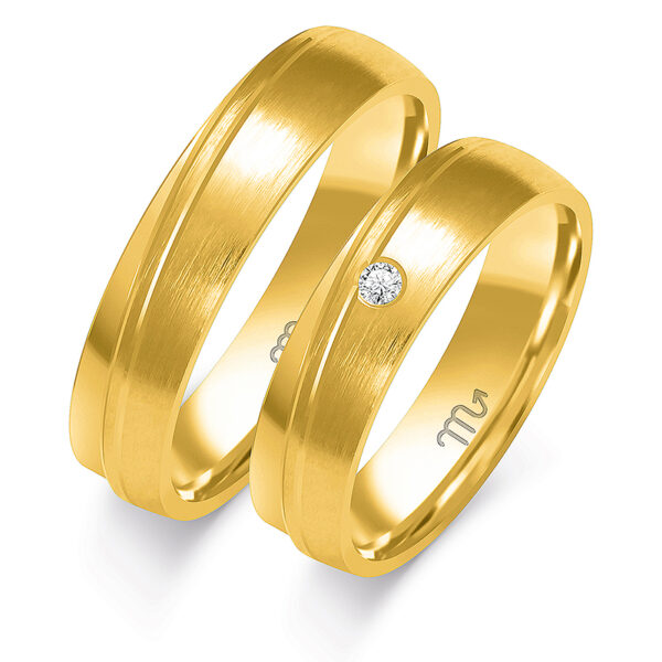 Obrączki Artystyczne z Kolekcji Nowoczesnej 5mm