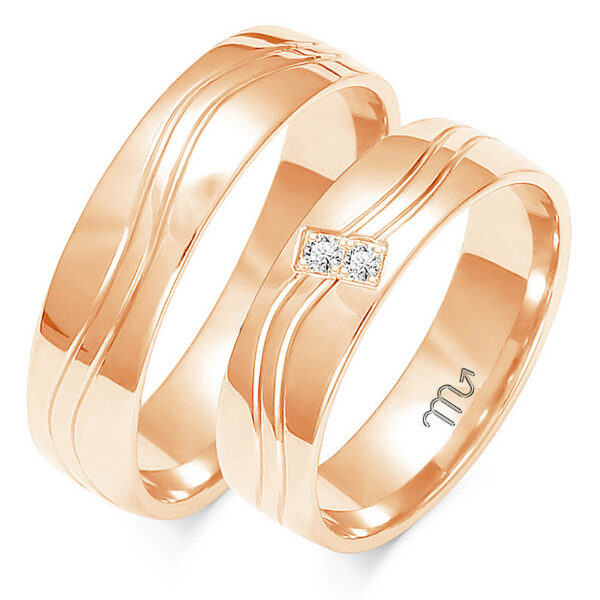 Obrączki Artystyczne z Kolekcji Fantazyjnej 5mm