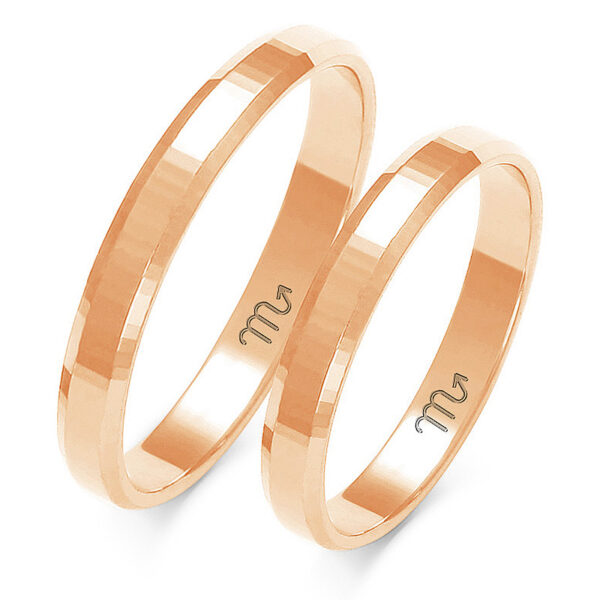 Obrączki Diamentowane 3mm