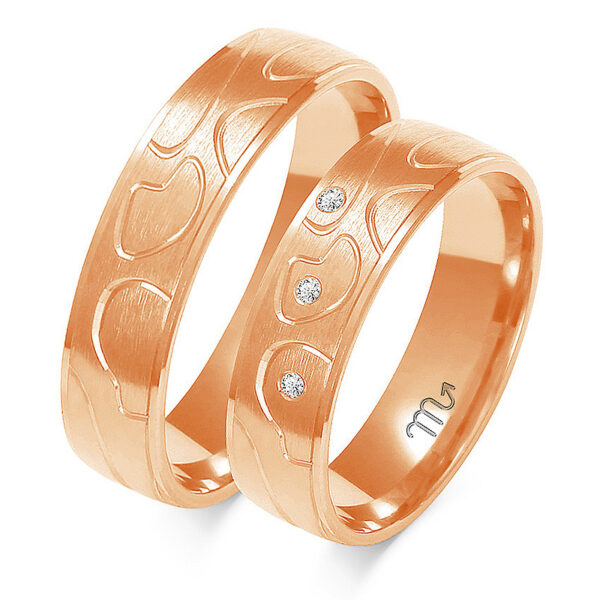 Obrączki Artystyczne z Kolekcji Subtelnej 5,5mm