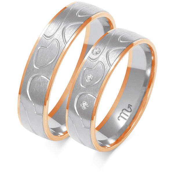 Obrączki Artystyczne z Kolekcji Subtelnej 5,5mm