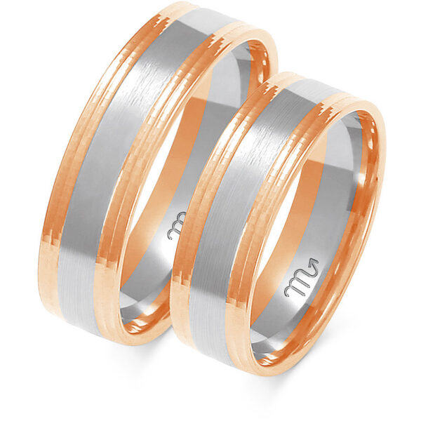 Obrączki Artystyczne z Kolekcji Fantazyjnej 6mm