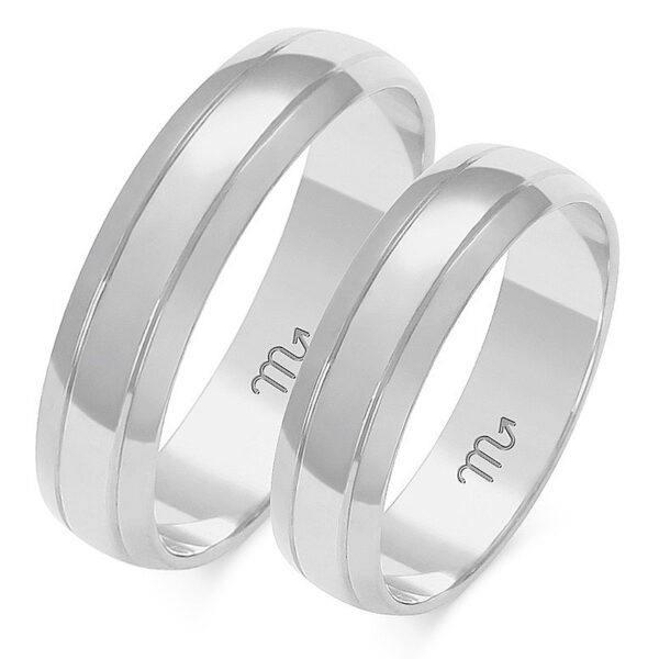 Klasyczne Obrączki Półokrągłe Dzielone 5mm