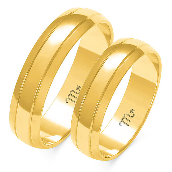 Klasyczne Obrączki Półokrągłe Dzielone 5mm