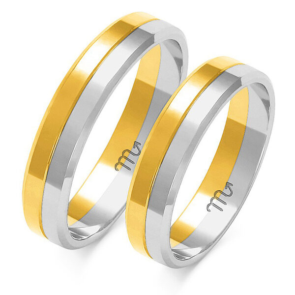 Klasyczne Obrączki z Fazą Dzielone 4,5mm