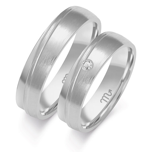 Obrączki Artystyczne z Kolekcji Nowoczesnej 5mm