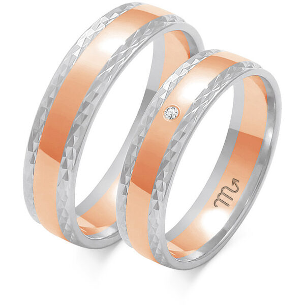 Obrączki Artystyczne z Kolekcji Fantazyjnej 5mm