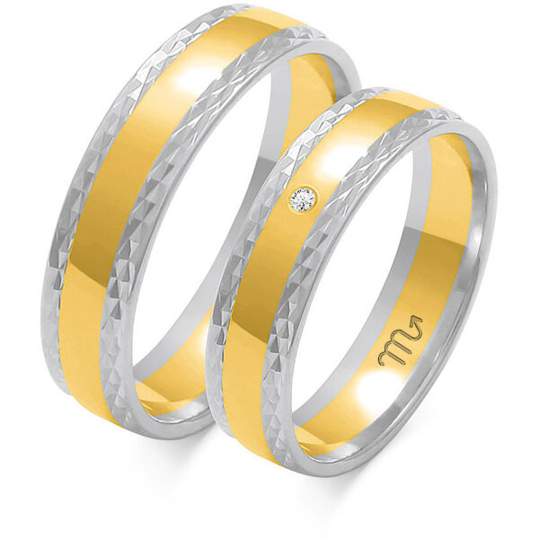 Obrączki Artystyczne z Kolekcji Fantazyjnej 5mm