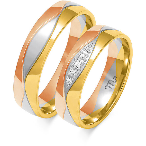 Obrączki Artystyczne z Kolekcji Fantazyjnej 5,5mm