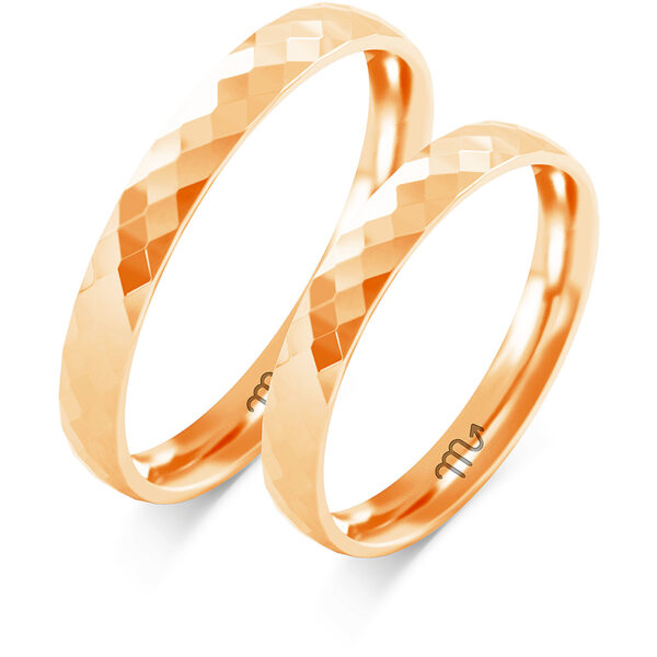 Obrączki Diamentowane 3mm