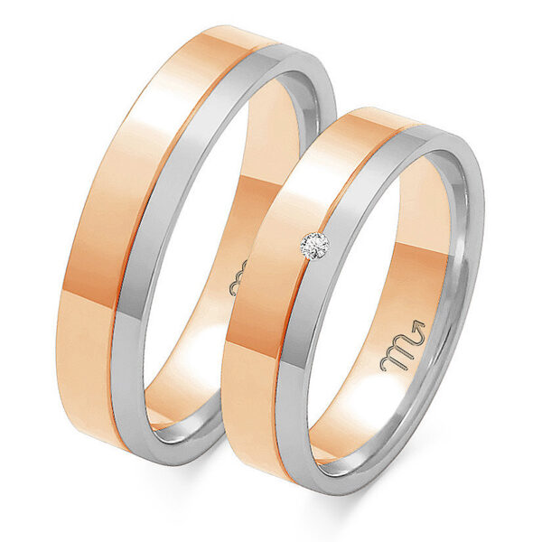 Klasyczne Obrączki Płaskie Dzielone 5mm