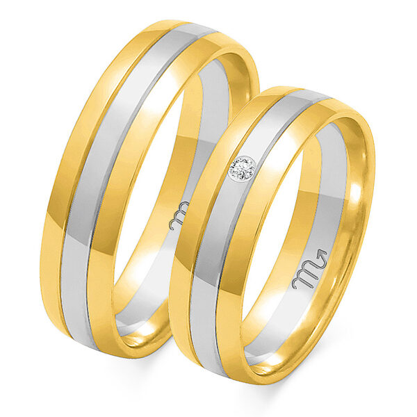 Klasyczne Obrączki Półokrągłe dzielone 5,5mm