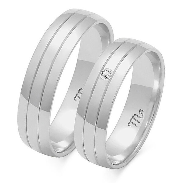 Klasyczne Obrączki Półokrągłe dzielone 5,5mm