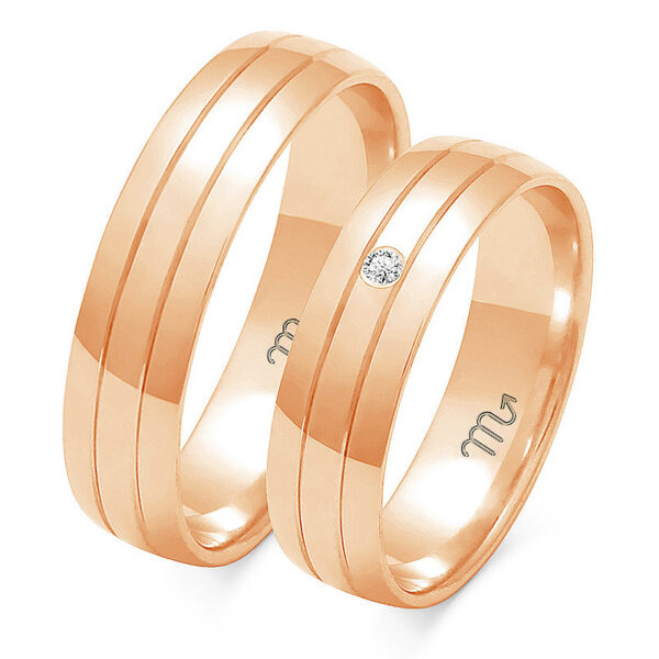 Klasyczne Obrączki Półokrągłe dzielone 5,5mm