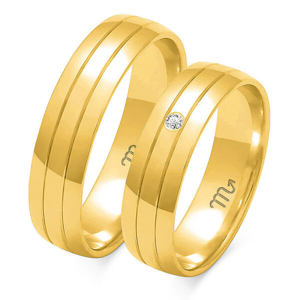 Klasyczne Obrączki Półokrągłe dzielone 5,5mm