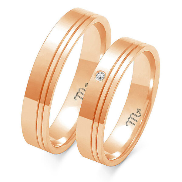 Klasyczne Obrączki Płaskie Dzielone 4,5mm