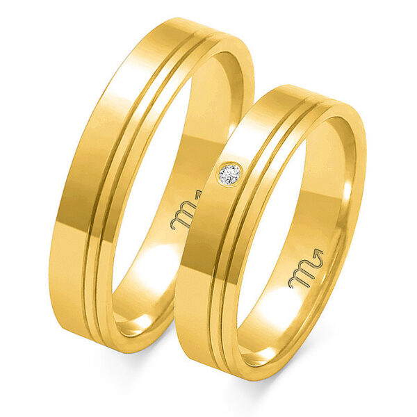 Klasyczne Obrączki Płaskie Dzielone 4,5mm