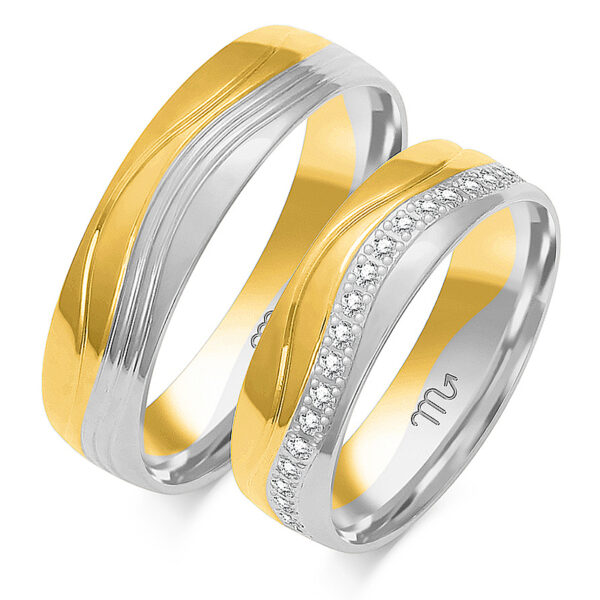 Obrączki Artystyczne z Kolekcji Finezyjnej 6mm